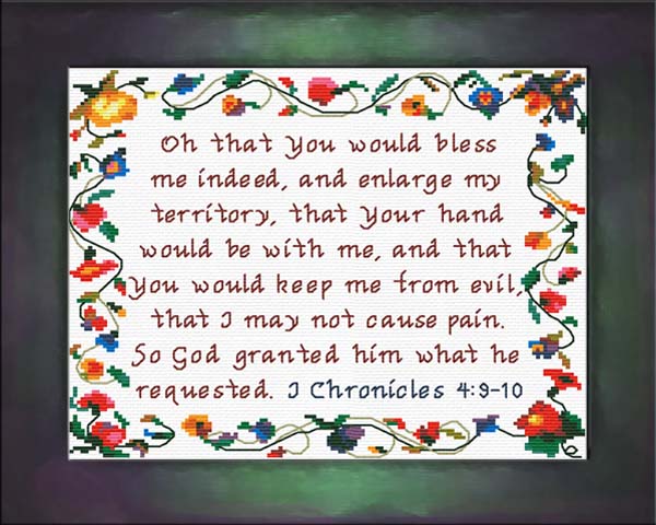 Prayer of Jabez - I Chronicles 4:9-10